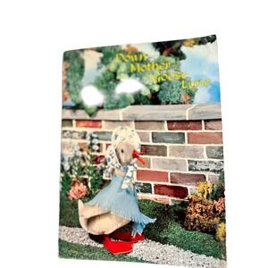 Down Mother Goose Lane Vintage Childrens Nursery Rhyme Book Diorama Photography